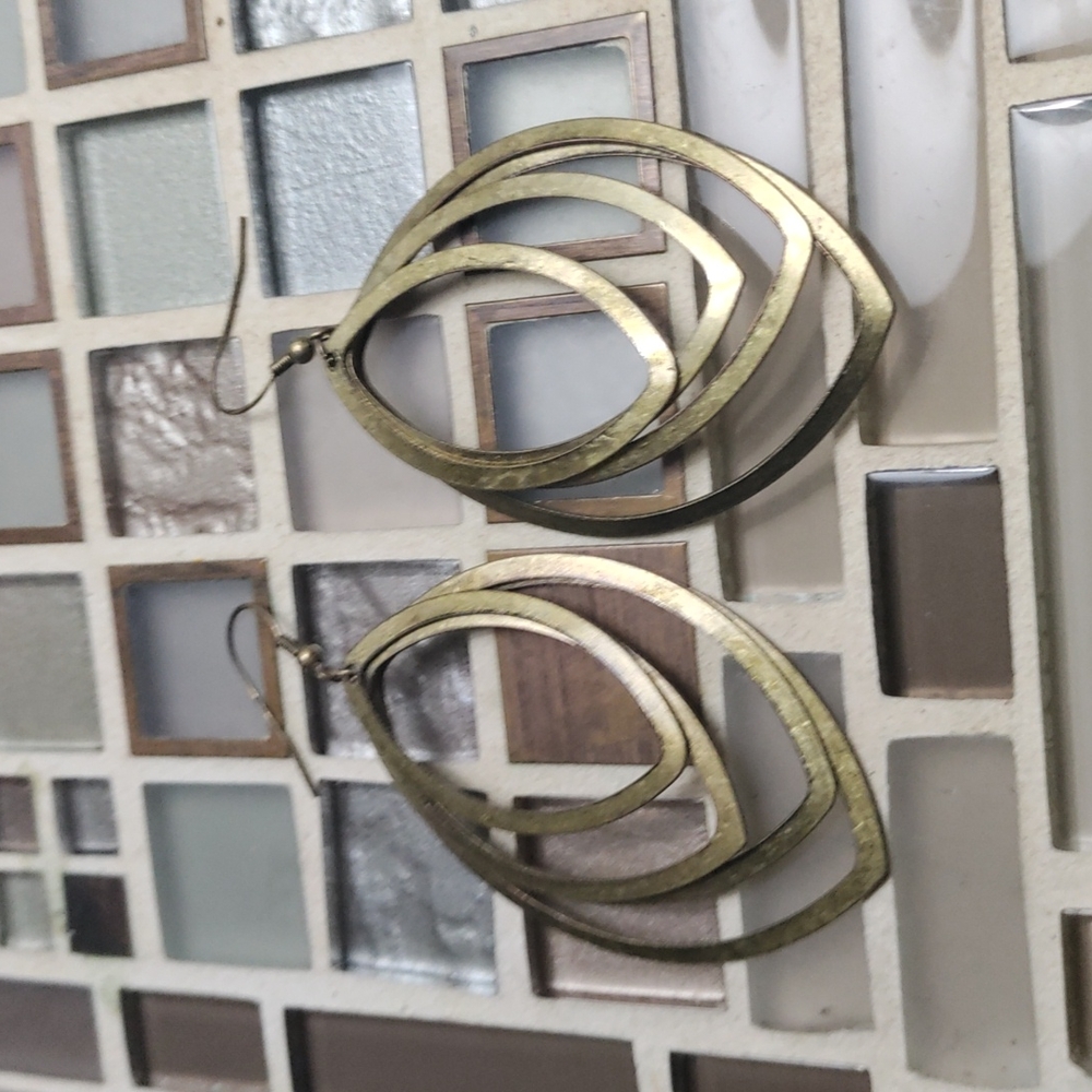 Vintage Bronze Earrings